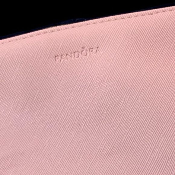 $5 ADD ON ITEM/New PANDORA Makeup bag Cosmetic Pouch   (Pale Rose) - Picture 9 of 12